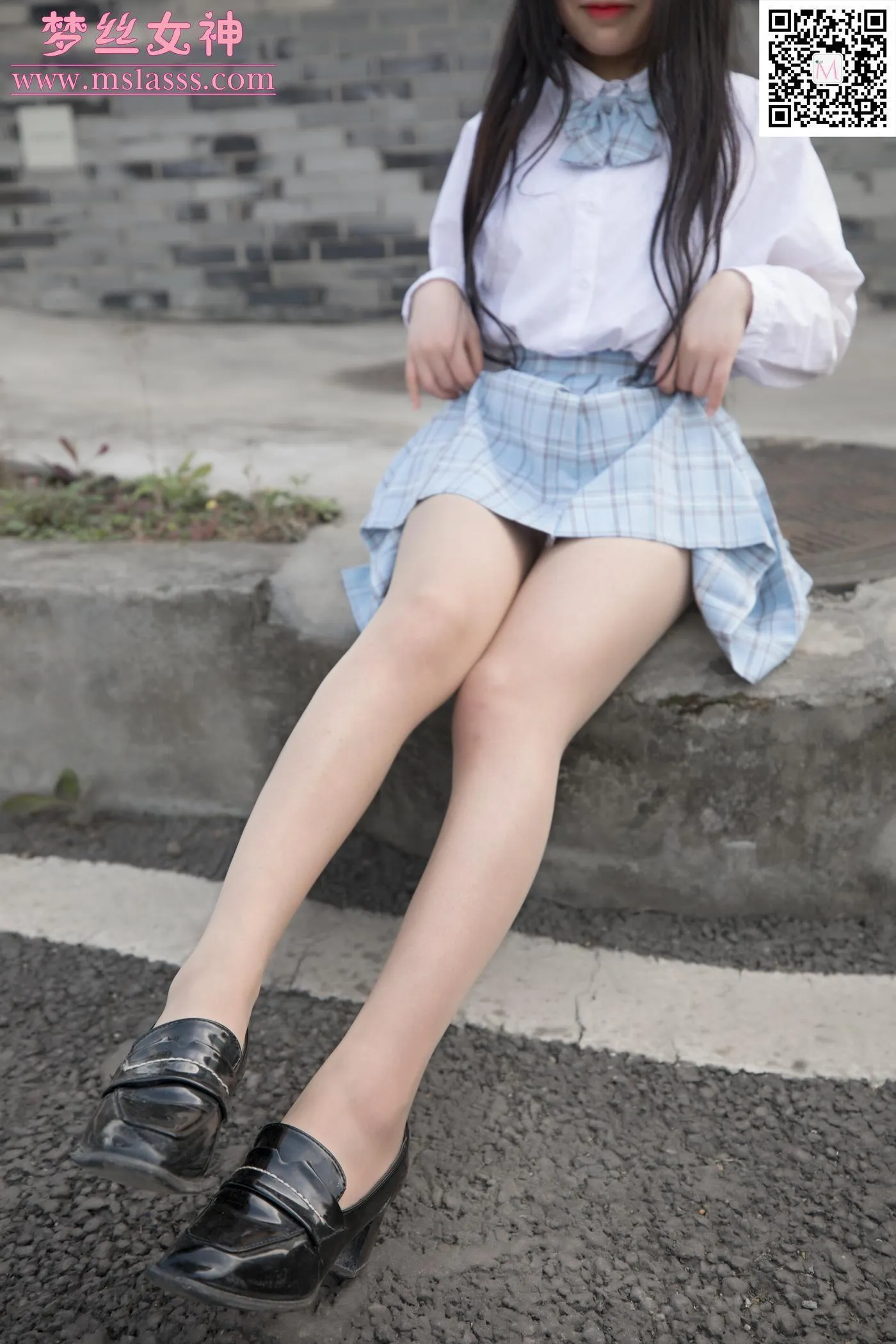 [MSLASS梦丝女神] 2020.03.22 NO.102 仟仟 JK小女神[23] [41P]插图7